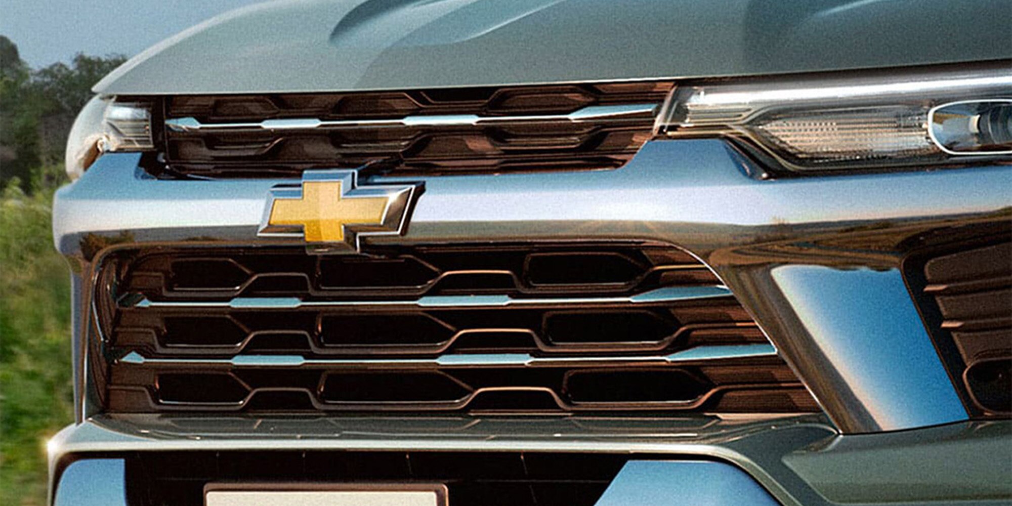 Diseño parrilla frontal robusta Chevrolet Colorado