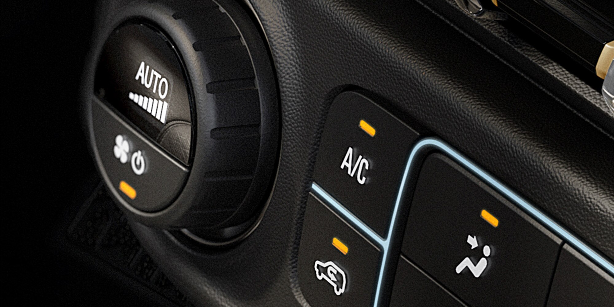 Climatizador con control automático de la Chevrolet Colorado