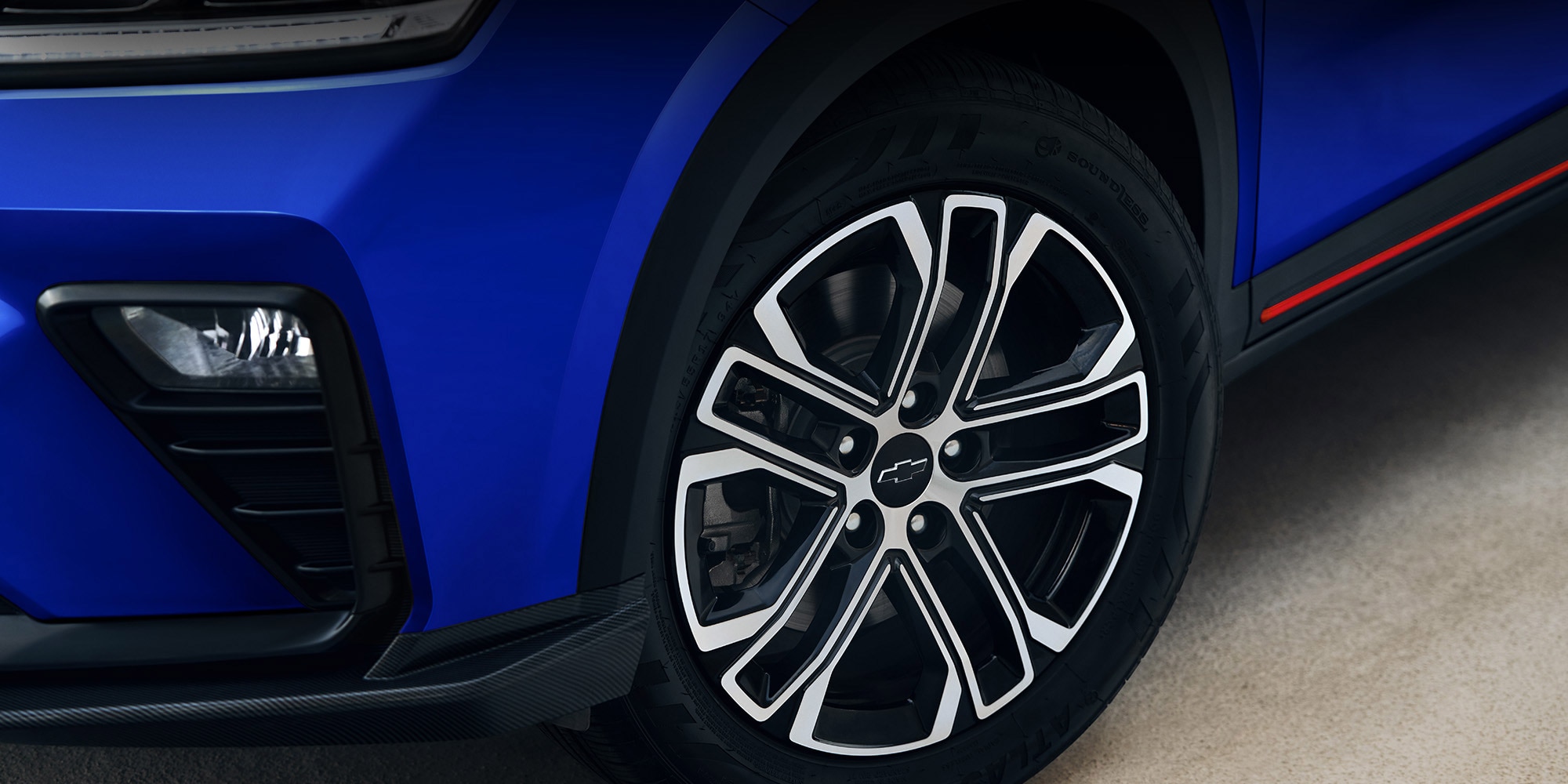 Chevrolet Groove 2026, rines elegantes y modernos.