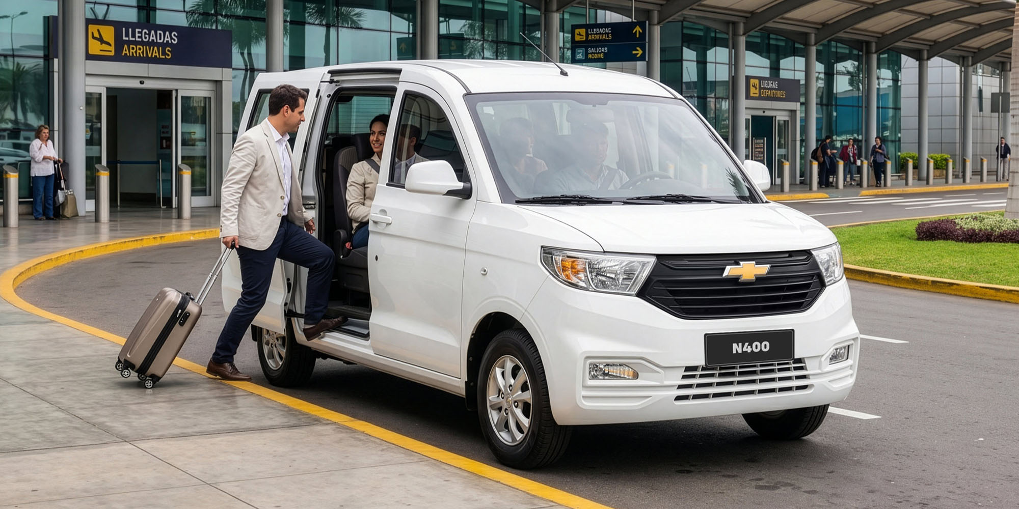 Chevrolet N400 pasajeros: capacidad y potencia