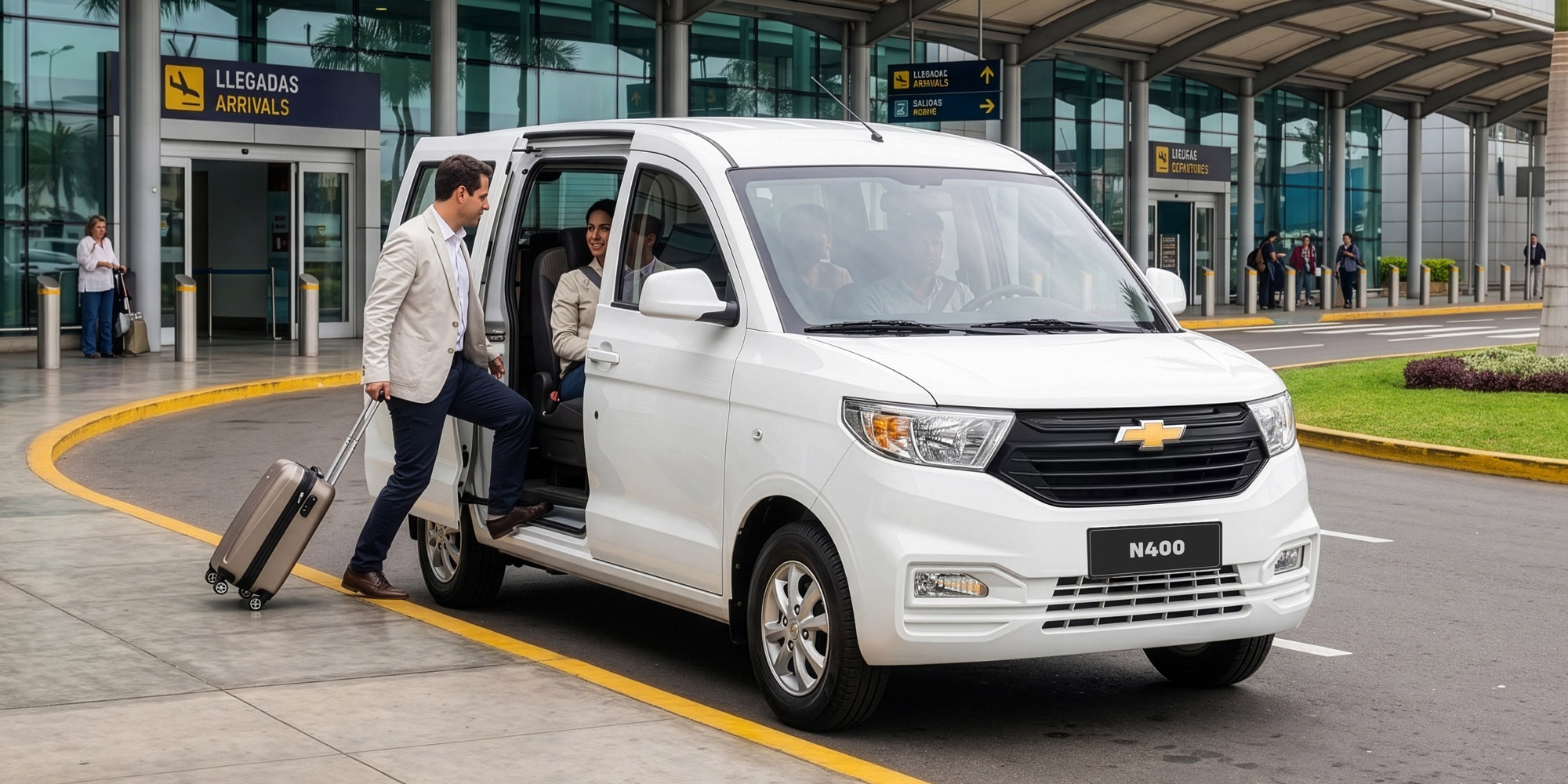 Chevrolet N400 pasajeros: capacidad, espacio y fuerza