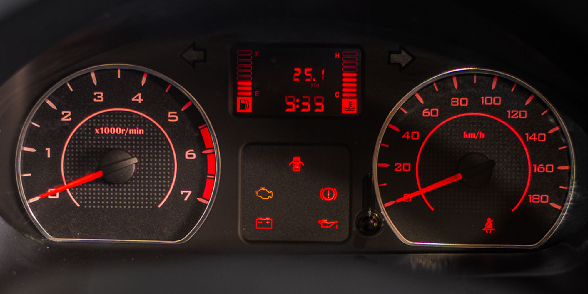 tablero de instrumentos digital en Chevrolet N400