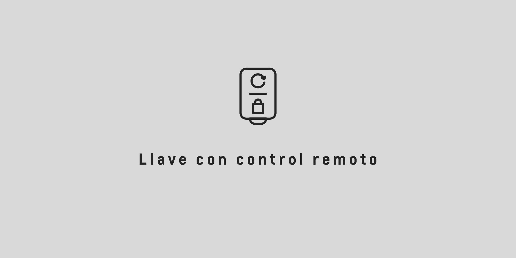 Icono de llave con control remoto de la N400 Pasajeros