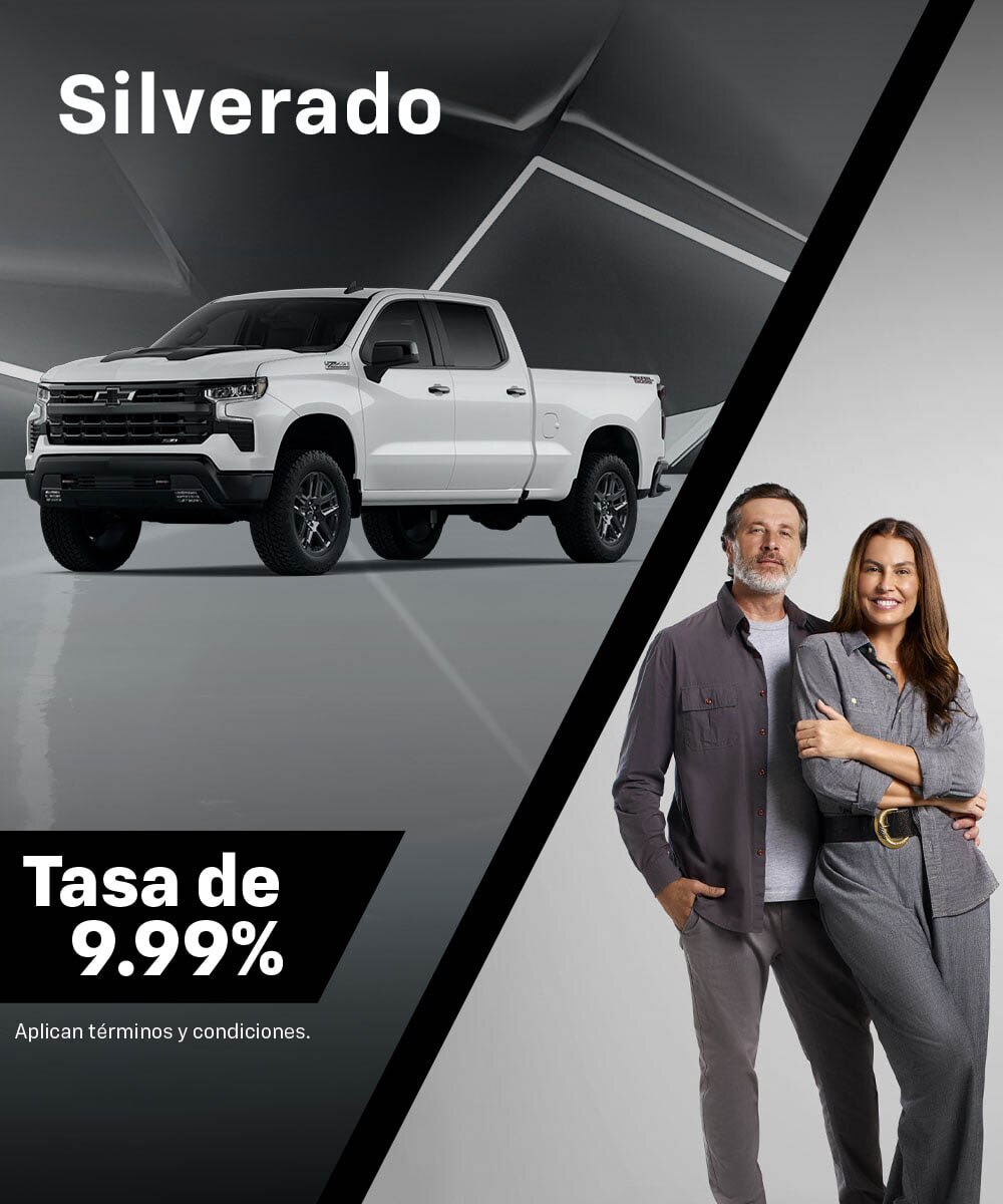 Chevrolet Silverado tasa de 9.99%
