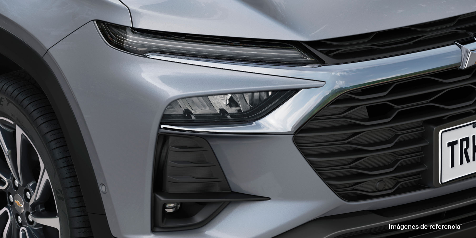 Faros LED frontales de la nueva Chevrolet Tracker